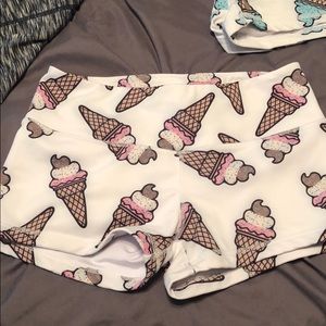 GWPL Neapolitan ice cream shorts, size M.